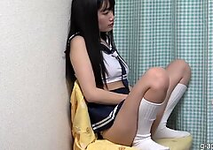 Japansk schoolgirl g-streng liten tanga