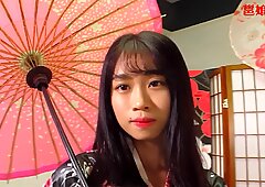 Japonki kimono krępowanie rajstopy foot fetysz